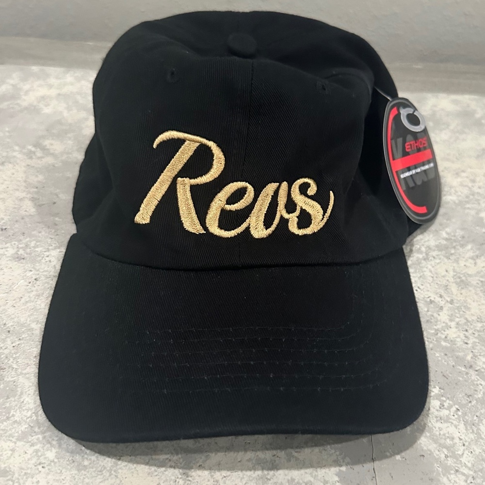 Top Gun Revelation Revs Hat Black Gold NWT